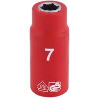 Draper 1/4" Drive VDE Fully Insulated Hexagon Socket Metric