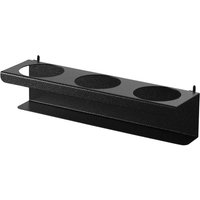 Bunker Pegboard Tool Rack with 3 Holders Black