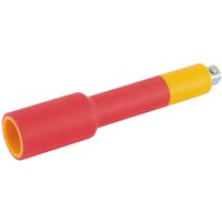 Draper 1/4" Drive VDE Fully Insulated Socket Extension Bar 1/4" 75mm Draper 1/4" Drive VDE Fully Insulated Socket Extension Bar 1/4" 75mm