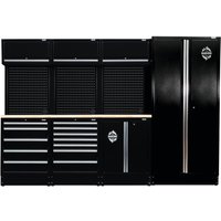 15 Piece Modular Wooden Worktop Storage Combo