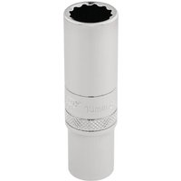 Draper 3/8" Drive Polished Finish Hi-Torq Deep Bi Hexagon Socket Metric 3/8" 13mm Draper 3/8" Drive Polished Finish Hi-Torq Deep Bi Hexagon Socket Metric 3/8" 13mm