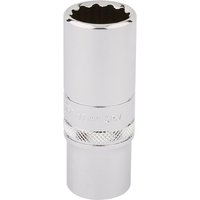 Draper - 3/8 Square Drive Hi-Torq&174 12 Point Deep Socket (17mm) (33013)