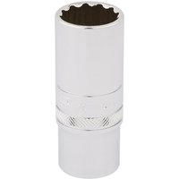 Draper 3/8" Drive Polished Finish Hi-Torq Deep Bi Hexagon Socket Metric 3/8" 19mm Draper 3/8" Drive Polished Finish Hi-Torq Deep Bi Hexagon Socket Metric 3/8" 19mm