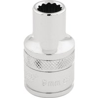 Draper 1/2" Drive Hi Torq Bi Hexagon Socket Metric 1/2" 9mm Draper 1/2" Drive Hi Torq Bi Hexagon Socket Metric 1/2" 9mm