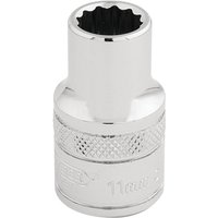Draper 1/2" Drive Hi Torq Bi Hexagon Socket Metric 1/2" 11mm Draper 1/2" Drive Hi Torq Bi Hexagon Socket Metric 1/2" 11mm