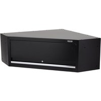 Bunker Modular Corner Wall Cabinet Black