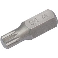 Draper Expert XZN Spline 10mm Shank Insert Bits M8 30mm Pack of 1 Draper Expert XZN Spline 10mm Shank Insert Bits M8 30mm Pack of 1