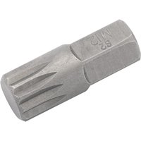 Draper Expert M12 x 30mm Spline 10mm Insert Bit for Mechanic's Bit Sets (33343)