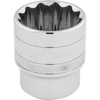 1/2 Square Drive Hi-Torq&174 12 Point Socket (30mm) (33586) - Draper