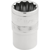 Draper Expert 33644 1/2 Sq. Dr. Hi-Torq® 12 Point Socket (11/16)