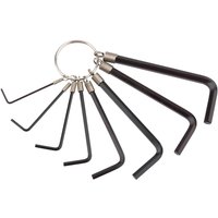 Draper 8 Piece Hexagon Allen Keyring Set Metric Draper 8 Piece Hexagon Allen Keyring Set Metric