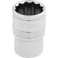 1/2 Square Drive Hi-Torq&174 12 Point Socket (3/4) (33660) - Draper