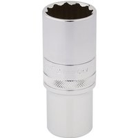 Draper - 1/2 Square Drive Hi-Torq&174 12 Point Deep Socket (24mm) (33802)