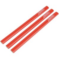 Draper Carpenters Pencils Pack of 3 Draper Carpenters Pencils Pack of 3