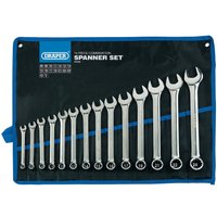 Draper 14 Piece Hi Torq Combination Spanner Set Metric Draper 14 Piece Hi Torq Combination Spanner Set Metric
