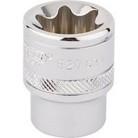 3/8 Square Drive TX-STAR&174 Socket (E20) (34265) - Draper
