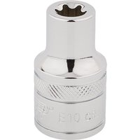 Draper 1/2" Drive Torx Socket 1/2" E10 Draper 1/2" Drive Torx Socket 1/2" E10