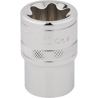Draper 1/2" Drive Torx Socket 1/2" E22 Draper 1/2" Drive Torx Socket 1/2" E22