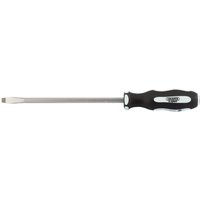 Draper Expert Hammer Through Flared Slotted Screwdriver 8mm 200mm Draper Expert Hammer Through Flared Slotted Screwdriver 8mm 200mm