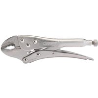 Draper Curved Jaw Self Grip Pliers 190mm Draper Curved Jaw Self Grip Pliers 190mm