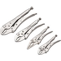 Draper 4 Piece Self Grip Plier Set Draper 4 Piece Self Grip Plier Set