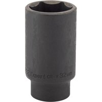 Draper Expert 1/2" Drive Hi Torq Deep Hexagon Impact Socket Metric 1/2" 32mm Draper Expert 1/2" Drive Hi Torq Deep Hexagon Impact Socket Metric 1/2" 32mm