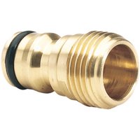 Draper Expert Brass Hose Pipe Accessory Connector 1/2" / 12.5mm Pack of 1 Draper Expert Brass Hose Pipe Accessory Connector 1/2" / 12.5mm Pack of 1
