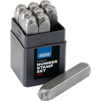 Draper Number Punch Set 6mm Draper Number Punch Set 6mm