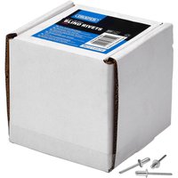 Draper Aluminium Pop Rivets 4.8mm 10mm Pack of 800 Draper Aluminium Pop Rivets 4.8mm 10mm Pack of 800