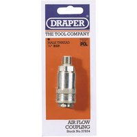 Draper - 1/4' Male Thread pcl Tapered Airflow Coupling (37834)