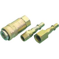 Draper 3 Piece Air Line Coupling Set Draper 3 Piece Air Line Coupling Set
