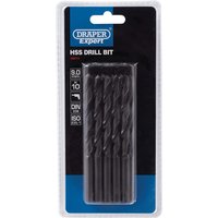 Draper Expert HSS Drill Bit 9mm Pack of 10 Draper Expert HSS Drill Bit 9mm Pack of 10