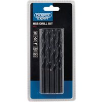 Draper Expert HSS Drill Bit 10mm Pack of 10 Draper Expert HSS Drill Bit 10mm Pack of 10