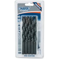 Draper Expert HSS Drill Bit 12mm Pack of 5 Draper Expert HSS Drill Bit 12mm Pack of 5