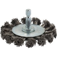 Draper Twisted Knot Wire Wheel 75mm 6mm Shank Draper Twisted Knot Wire Wheel 75mm 6mm Shank
