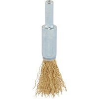 Draper Brassed Steel Crimped Decarbonizing Wire Brush, 13mm Flat Top Model 41437