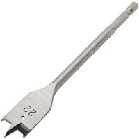 Draper Expert Flat Wood Drill Bit 22mm 150mm Draper Expert Flat Wood Drill Bit 22mm 150mm