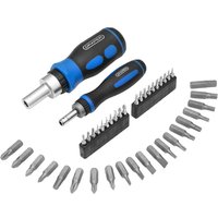 Draper 42 Piece Ratchet Screwdriver and Bit Set Draper 42 Piece Ratchet Screwdriver and Bit Set
