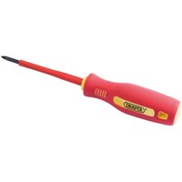 Draper VDE Insulated Phillips Screwdriver PH0 75mm Draper VDE Insulated Phillips Screwdriver PH0 75mm