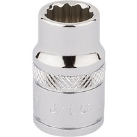 Draper 3/8" Drive Polished Finish Hi Torq Bi Hexagon Socket Imperial 3/8" 3/8" Draper 3/8" Drive Polished Finish Hi Torq Bi Hexagon Socket Imperial 3/8" 3/8"