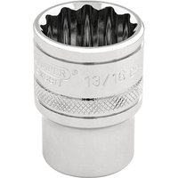 Draper 3/8" Drive Polished Finish Hi Torq Bi Hexagon Socket Imperial 3/8" 13/16" Draper 3/8" Drive Polished Finish Hi Torq Bi Hexagon Socket Imperial 3/8" 13/16"