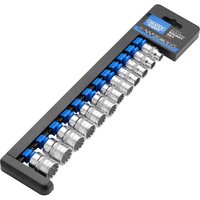 Draper 12 Piece 3/8" Drive Bi Hex Multi Drive Socket Set Metric 3/8" Draper 12 Piece 3/8" Drive Bi Hex Multi Drive Socket Set Metric 3/8"