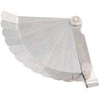 Draper 51729 12 Blade Metric and Imperial Angled Tappet Gauge