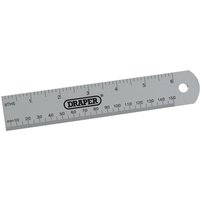 Draper D19 Aluminium Rule 6" / 150mm Draper D19 Aluminium Rule 6" / 150mm