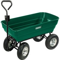 Draper Larger Heavy Duty Tipping Garden Trolley 200kg Draper Larger Heavy Duty Tipping Garden Trolley 200kg