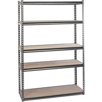 Draper Heavy Duty 5 Tier Steel Shelving Unit Draper Heavy Duty 5 Tier Steel Shelving Unit