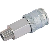 Draper Euro Air Coupling Male Thread 1/4" BSP Pack of 1 Draper Euro Air Coupling Male Thread 1/4" BSP Pack of 1
