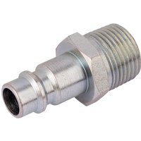Draper PCL Euro Male Nut Air Line Coupling Adaptor BSP Male Thread 3/8" BSP Draper PCL Euro Male Nut Air Line Coupling Adaptor BSP Male Thread 3/8" BSP