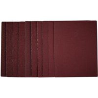 Draper - 1/4 Sanding Sheets, 115 x 150mm, Assorted Grit (Pack of 10) (54824)