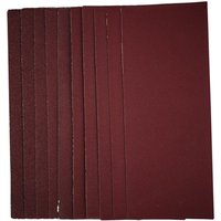 Draper Unpunched Clip On 1/3 Sanding Sheets 93mm x 230mm Assorted Pack of 10 Draper Unpunched Clip On 1/3 Sanding Sheets 93mm x 230mm Assorted Pack of 10